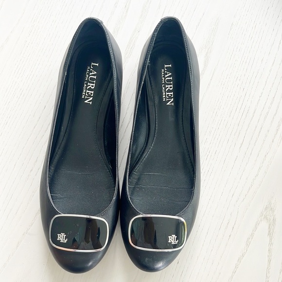 Lauren Ralph Lauren Carmen Slip On Flats Black size 8 - Picture 3 of 14